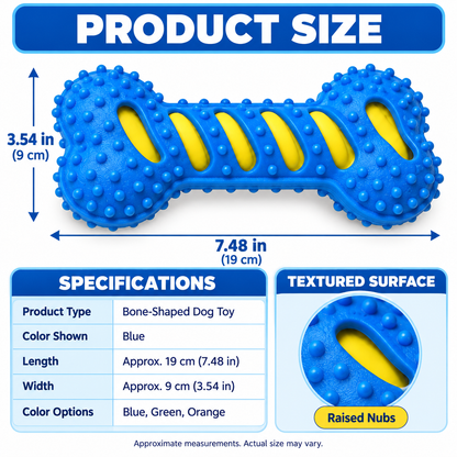 Bone-Shaped Dog Toy