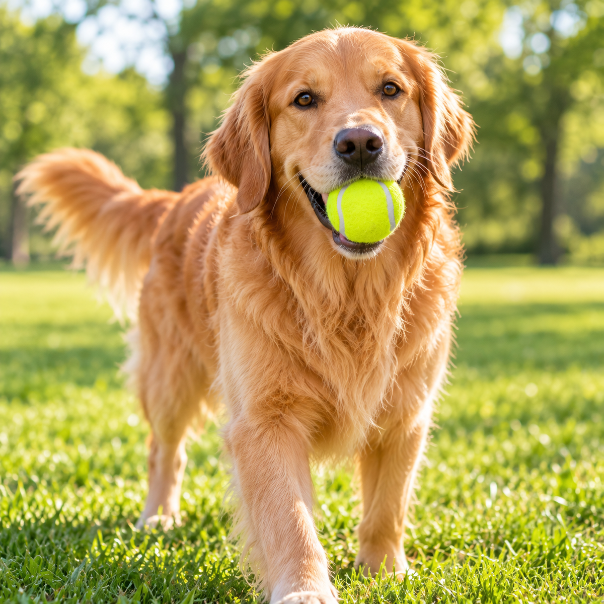 Dog Tennis Ball for Fetch — 6.3 cm