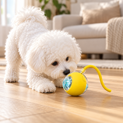 Interactive Rolling Pet Ball
